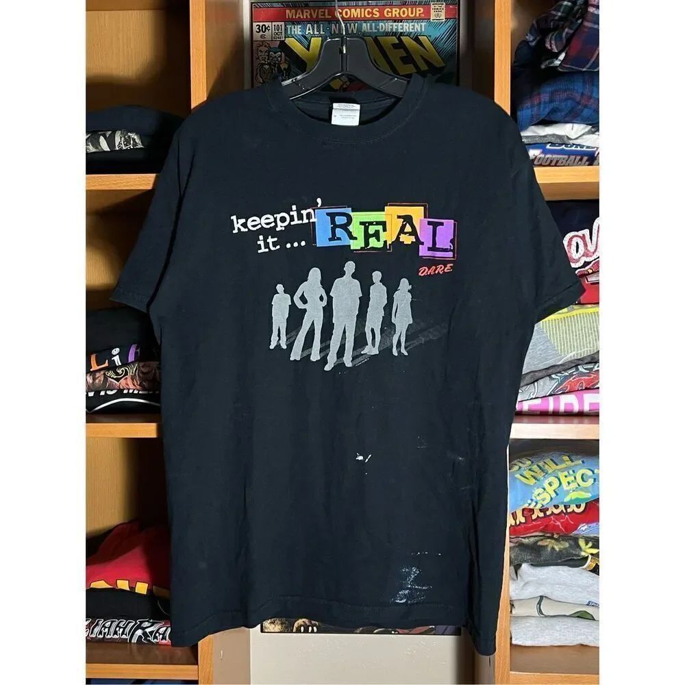 Vintage Y2K DARE Keepin It Real Tee